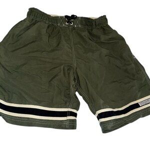 Body Glove Mens Olive Green Nylon Swim Shorts XL